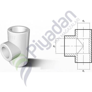 Fırat Boru Fırattherm Beyaz İnegal TE 32*25*32