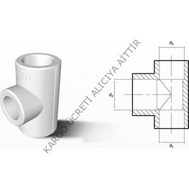 Fırat Boru Fırattherm Beyaz İnegal TE 40*25*40