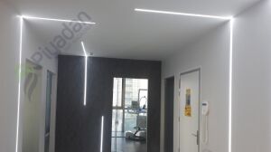 Piyadan Alçıpan Led Profil + Kapak No:1 3mt/Adet
