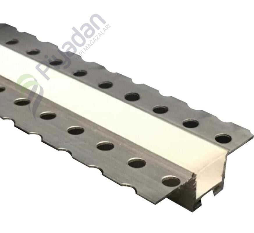 Piyadan Alçıpan Led Profil + Kapak No:1 3mt/Adet