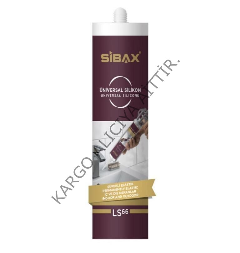 Sibax Üniversal Gri Silikon 280Gr/Adet Ls66