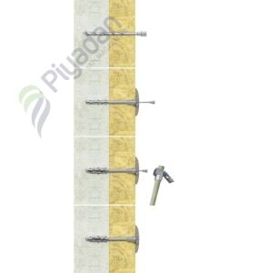 Star Plastik Çelik Çivili Strafor Dübeli 9,5cm