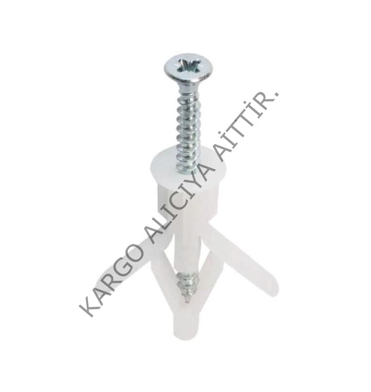 Star Plst 8*40 2lik Kanatlı Al.Dübel Vida 01-02-01