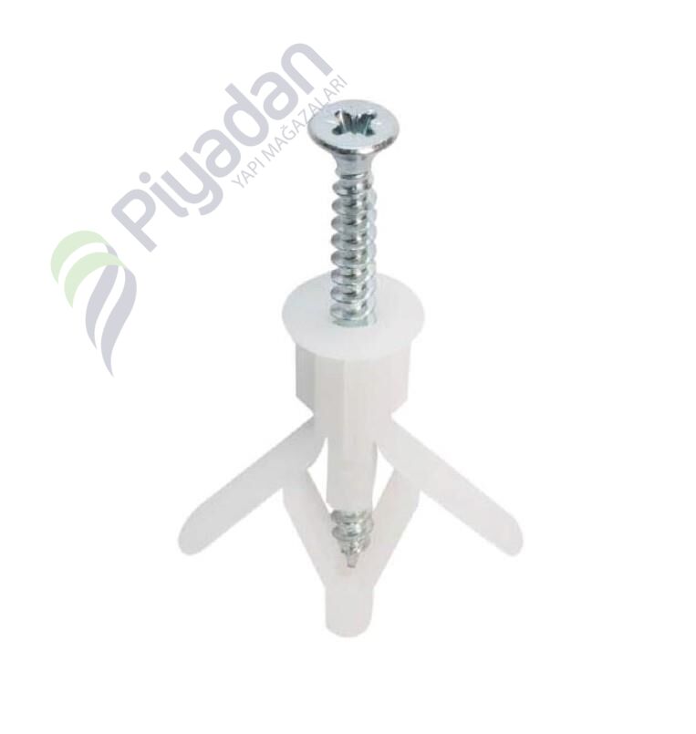 Star Plst 8*40 2lik Kanatlı Al.Dübel Vida 01-02-01