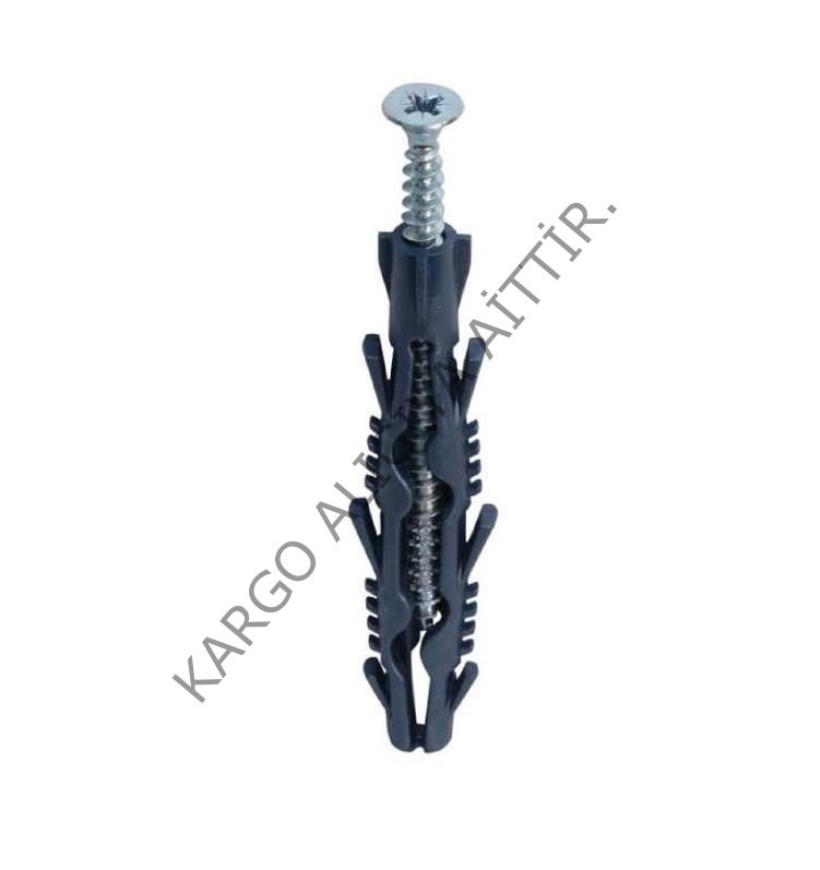 Star Plst 8*100 Boşluk Tuğla Dübel Vidalı 00-10-01