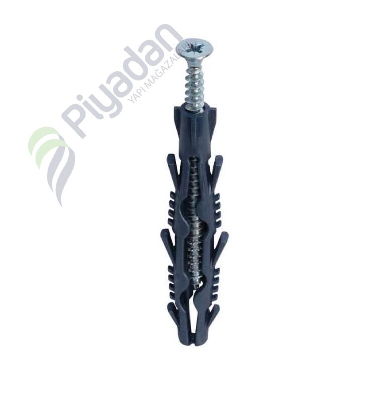 Star Plst 8*100 Boşluk Tuğla Dübel Vidalı 00-10-01