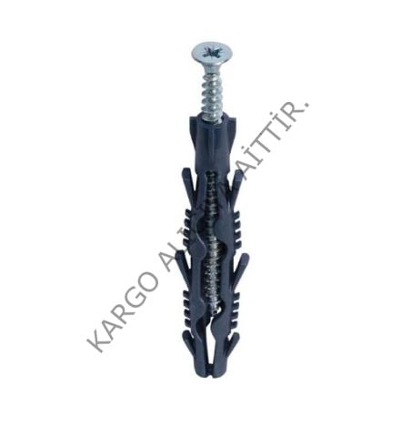 Star Plst 8*100 Boşluk Tuğla Dübel Vidalı 00-10-01