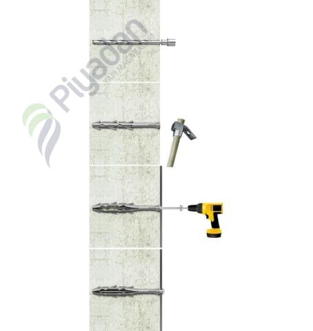 Star Plst 100mm Ağır Yük Dübel Vidalı 01-10-01