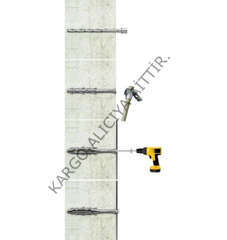 Star Plst 120mm Ağır Yük Dübel Vidalı 01-12-01