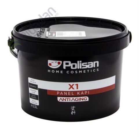 Polisan X1 Panel Kapı Boyası Beyaz 2,50 Lt