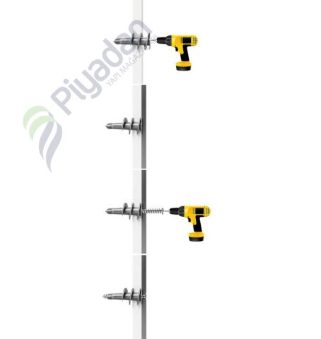 Star Plst 12*25 Turbolet Alçı Levha Dübel Vidalı