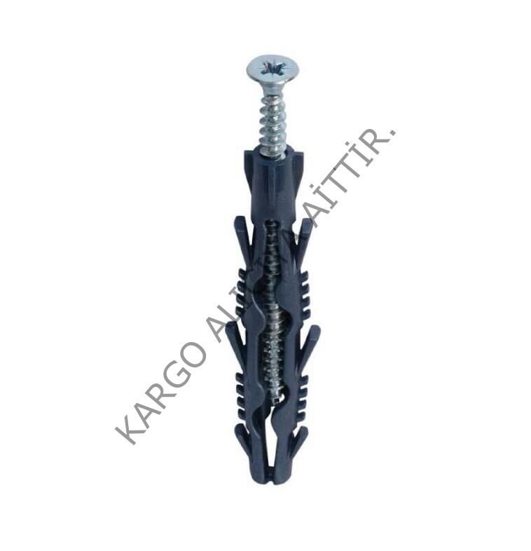 Star Plst 8*60 Boşluk Tuğla Dübel Vidalı 00-06-01
