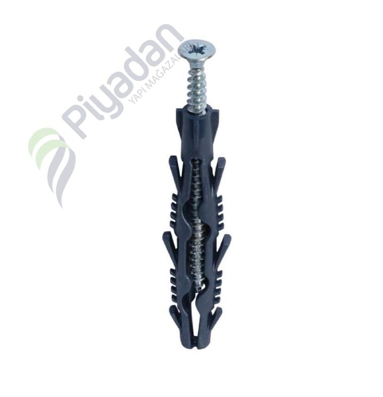 Star Plst 8*60 Boşluk Tuğla Dübel Vidalı 00-06-01