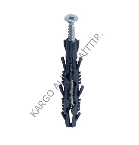 Star Plst 8*60 Boşluk Tuğla Dübel Vidalı 00-06-01