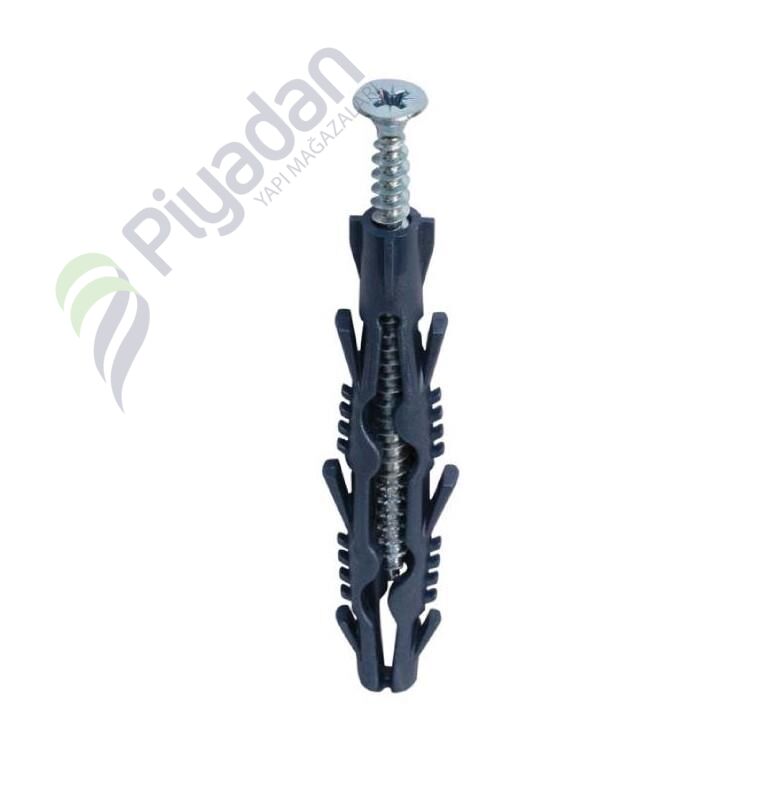 Star Plst 8*80 Boşluk Tuğla Dübel Vidalı 00-08-01