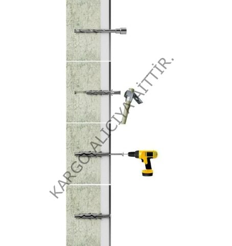 Star Plst 8*80 Boşluk Tuğla Dübel Vidalı 00-08-01