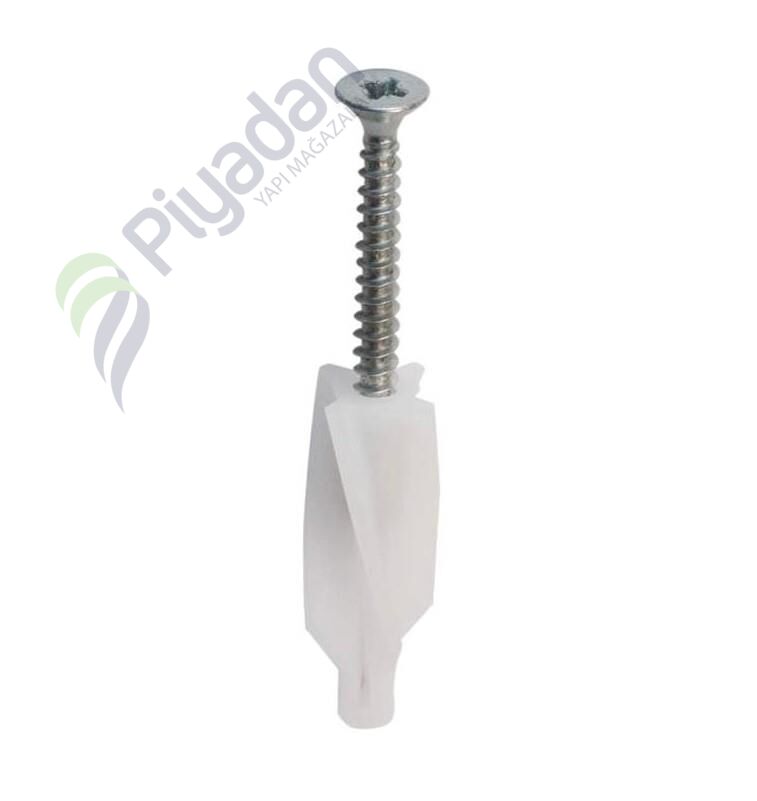 Star Plst 80mm Bina İçi Gazb Dübel Vidalı 01-08-01