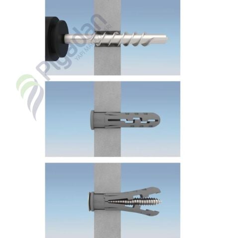 Star Plst 8*40 Euro Standart Dübel Vidalı 00-04-01