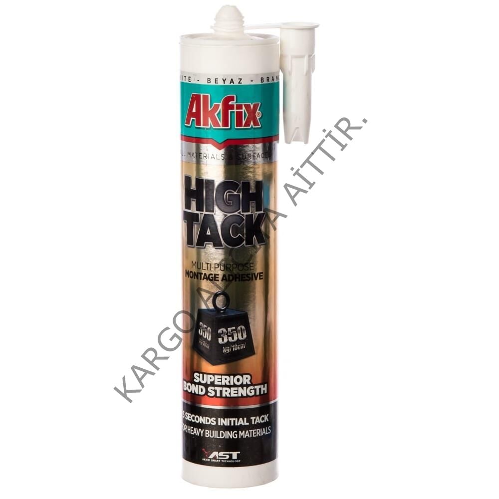 Akfix (AMS55) Hıgh Tack Korniş Yapıştırıcı Beyaz