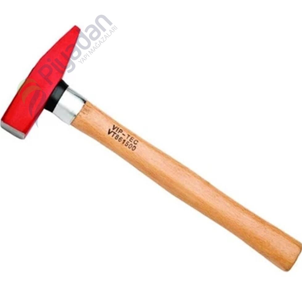 Viptek Ağaç Saplı Tesviyeci Çekiç 500Gr Vt861500