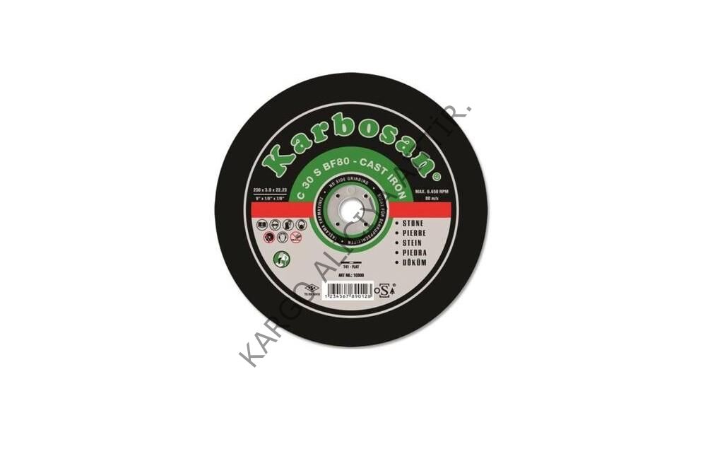 Karbosan Sc Mermer Kesici 115*2.5*22 C 30 S BF80