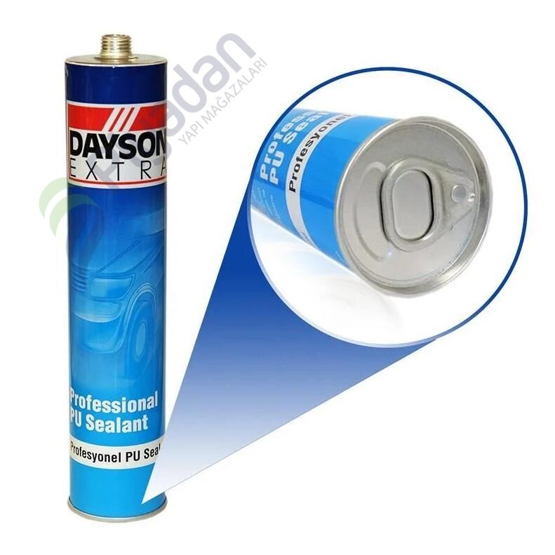 Dayson Beyaz Çelik Silikon 280ml Poliüretan Mastik