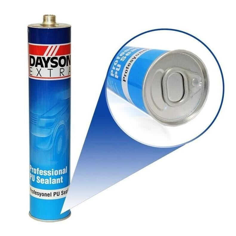 Dayson Beyaz Çelik Silikon 280ml Poliüretan Mastik