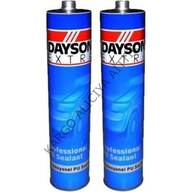 Dayson Gri Çelik Silikon 280ml Poliüretan Mastik