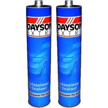 Dayson Gri Çelik Silikon 280ml Poliüretan Mastik