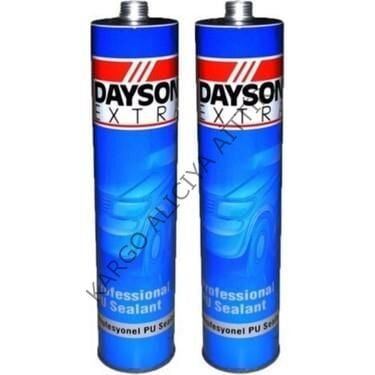Dayson Siyah Çelik Silikon 280ml Poliüretan Mastik