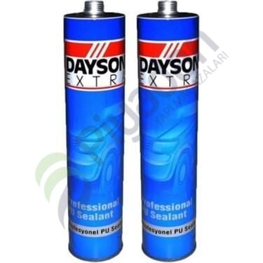 Dayson Siyah Çelik Silikon 280ml Poliüretan Mastik