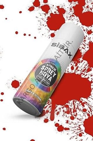 Sibax Sprey Boya Ral9010 P Parlak Kırmızı 400 ml