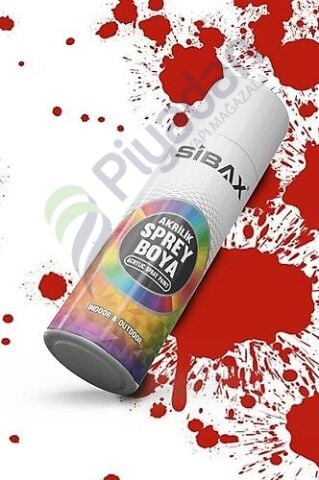 Sibax Sprey Boya Ral9010 P Parlak Kırmızı 400 ml