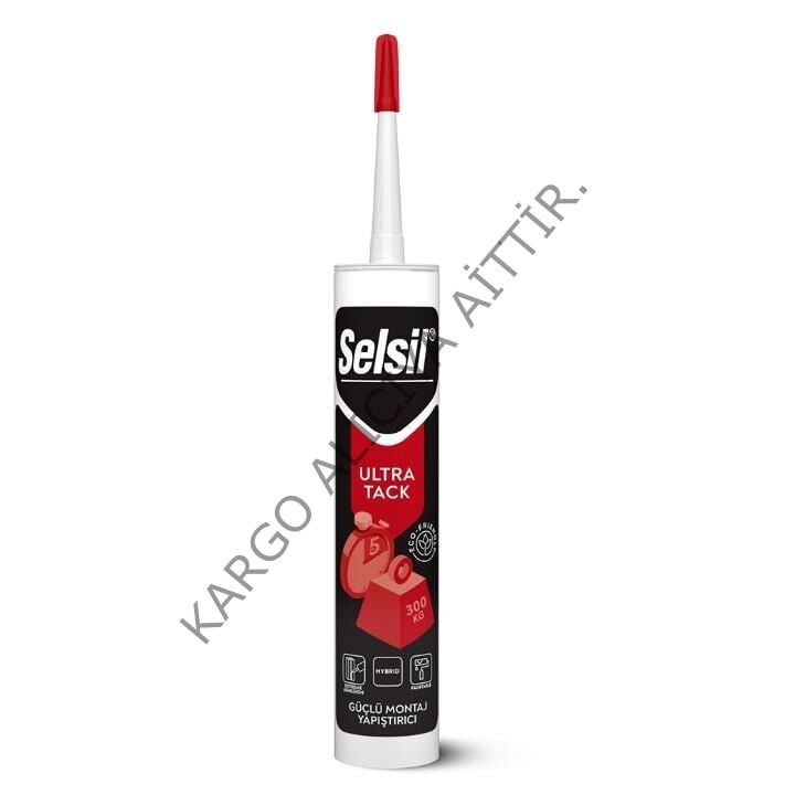 Selsil Hybrir Ultra Tack Beyaz Mastik 290ml/Adet