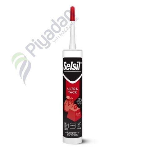Selsil Hybrir Ultra Tack Beyaz Mastik 290ml/Adet