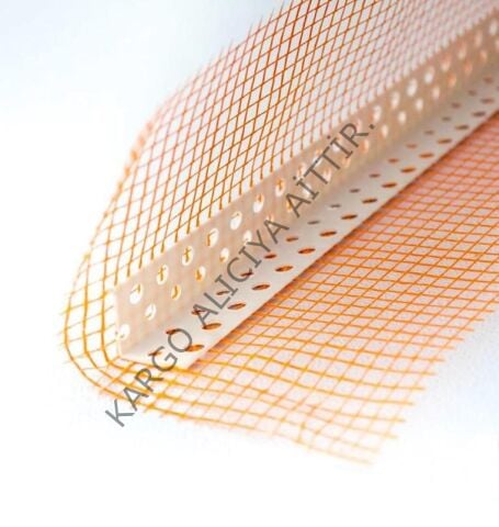 Piyadan Plastik Pvc Fileli Köşebent (2,5 mt/Adet)