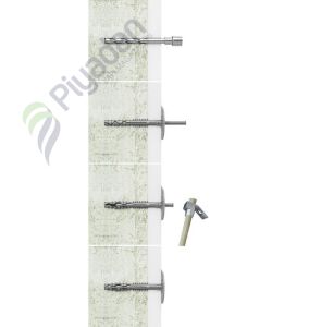 Star Plastik Çelik Çivili Strafor Dübeli Eko11,5cm