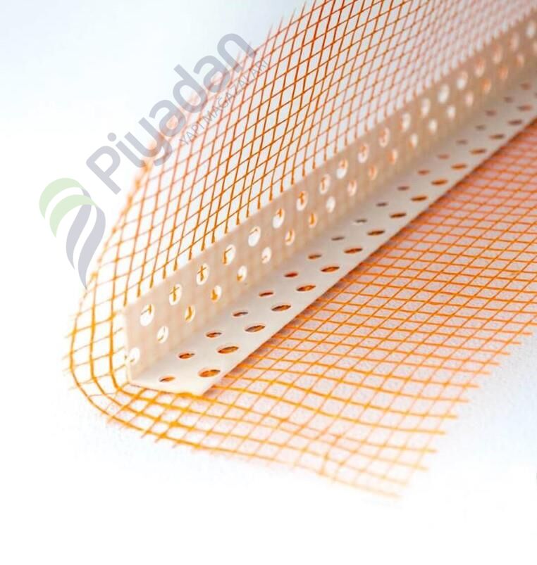 Piyadan Plastik Pvc Fileli Köşebent (2,5 mt/Adet)