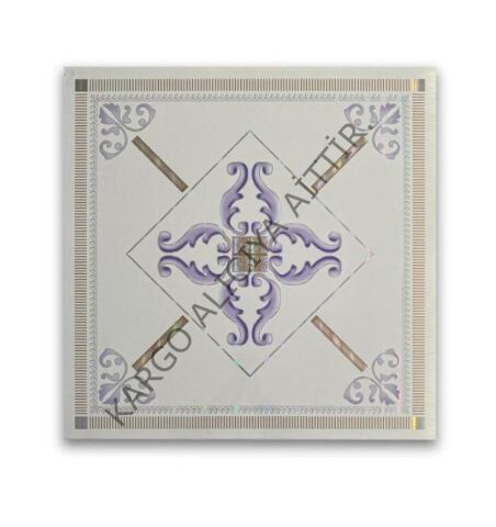 Piyadan 60×60 Plastik Tavan Panel(Lale)7,20m2/Pkt)