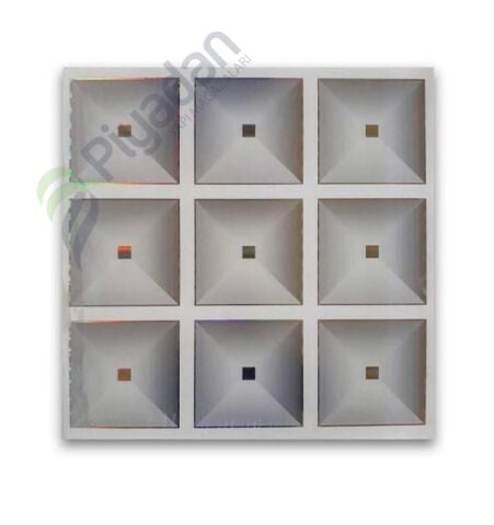 Piyadan 60×60 Plastik Tavan Paneli (9 Kare)