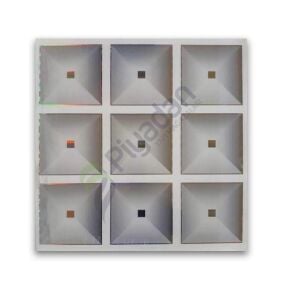 Piyadan 60×60 Plastik Tavan Paneli (9 Kare)