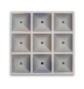 Piyadan 60×60 Plastik Tavan Paneli (9 Kare)
