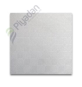 Piyadan Kod:238-5 Dünya Desen Gümüş 60×60 Karolam