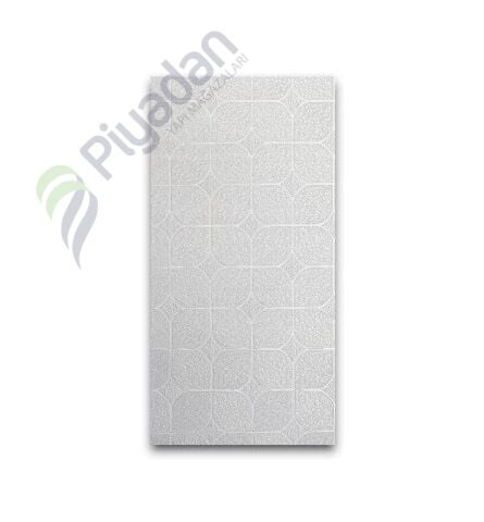 Piyadan Kod:238-5 Dünya Desen Gümüş 30×60 Karolam