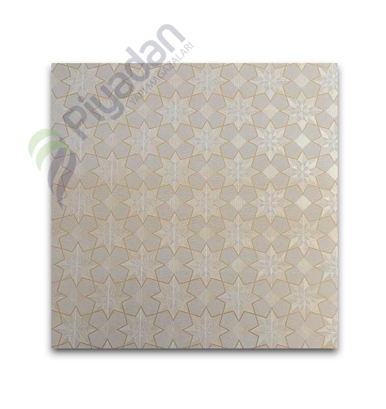 Piyadan Kod:125-1 Gold Yıldız Desen 60×60 Karolam