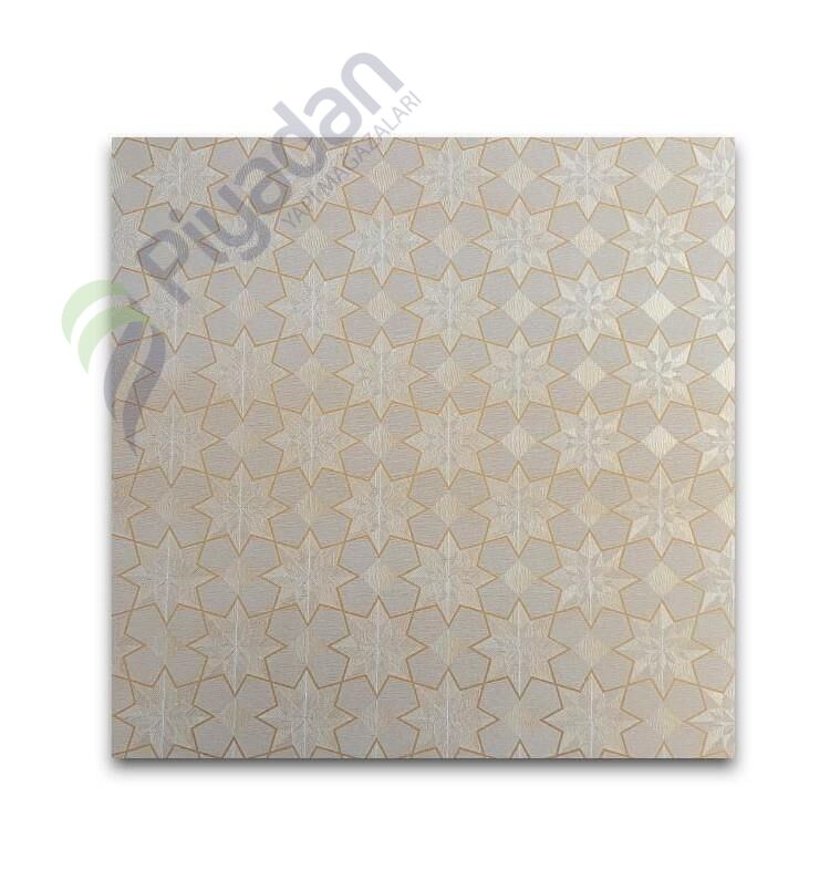 Piyadan Kod:125-1 Gold Yıldız Desen 60×60 Karolam