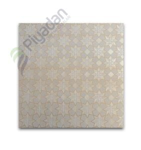 Piyadan Kod:125-1 Gold Yıldız Desen 60×60 Karolam