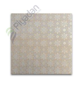 Piyadan Kod:125-1 Gold Yıldız Desen 60×60 Karolam