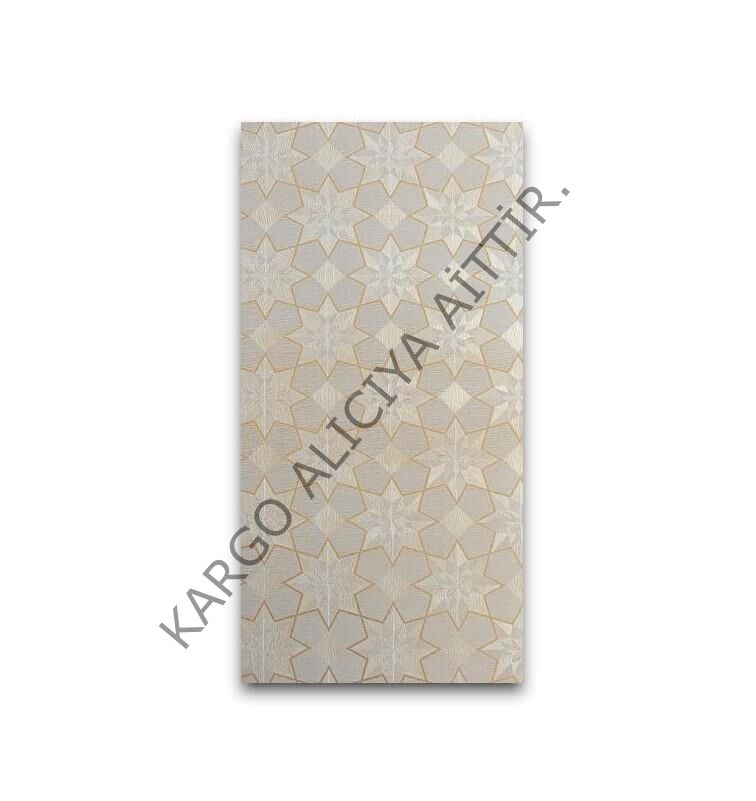 Piyadan Kod:125-1 Gold Yıldız Desen 30×60 Karolam