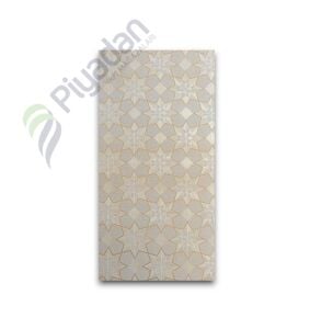 Piyadan Kod:125-1 Gold Yıldız Desen 30×60 Karolam